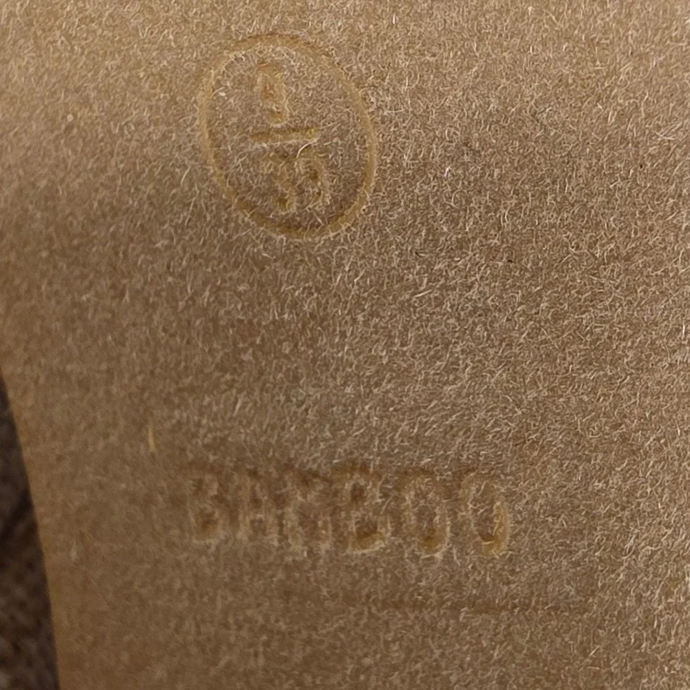 Bamboo Beige Woven Platform Bow Ankle Strap Heels Women‎ Shoes Size 9 - Picture 3 of 11